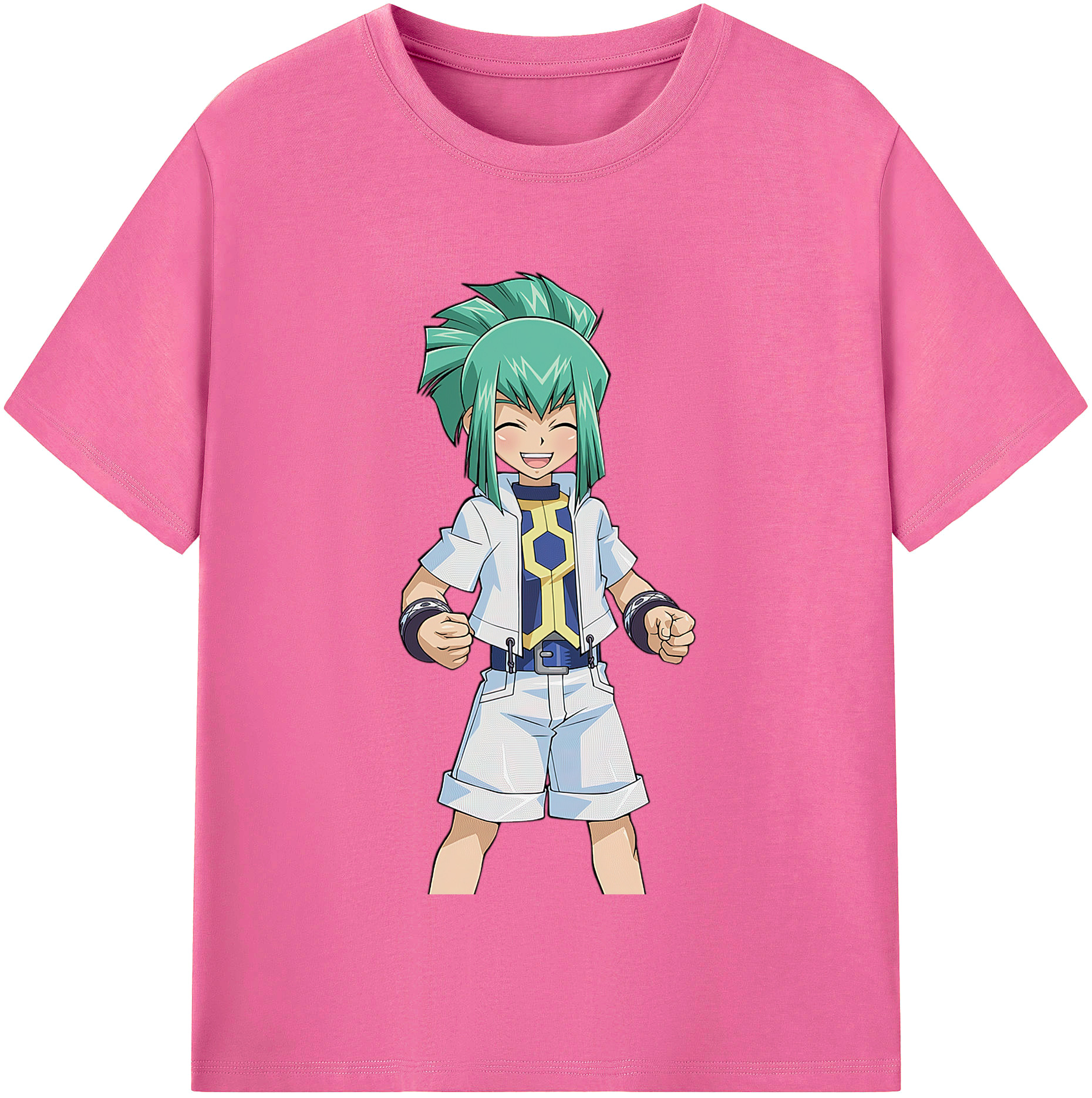 （画像用） 遊☆戯☆王 Yu-Gi-Oh! レディースカジュアルプリントTシャツ（綿100％）